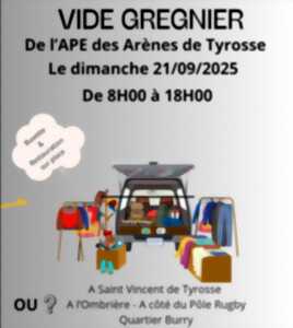 photo Vide grenier de l'APE des Arènes