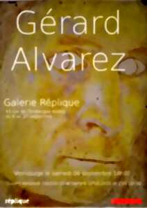 photo Exposition Gérard Alvarez à la galerie Réplique
