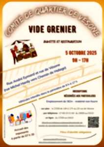 photo Vide Grenier - Quartier de Vésone