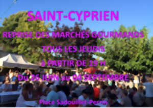 photo Dernier marché gourmand à Saint Cyprien