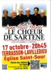 photo Jean Paul Poletti et le Choeur de Sartene
