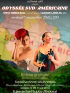 photo L'Odyssée sud-américaine - concert avec Sofia Kirwan-Baez