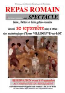 photo Repas - spectacle Romain