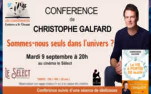 photo Conférence Christophe GALFARD