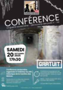 photo Conférence la guerre souterraine - découverte des puits V - Va