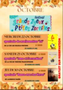 photo GRANDS ZYEUX P'TITES ZOREILLES - SPECTACLE 