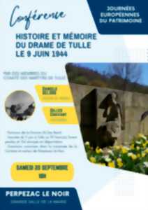 photo Journée du Patrimoine : conférence Drame de Tulle à Perpezac-Le-Noir
