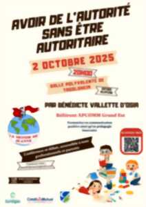 photo Conférence - Avoir de l'autorité sans être autoritaire