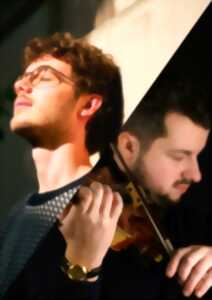 photo Hugo Meder et Arthur Hinnewinkel en concert