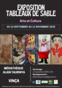 photo EXPOSITION TABLEAUX DE SABLE