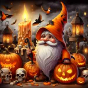 photo Grotte de Nichet HALLOWEEN