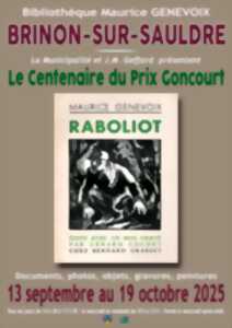 photo Exposition : Le centenaire du prix goncourt