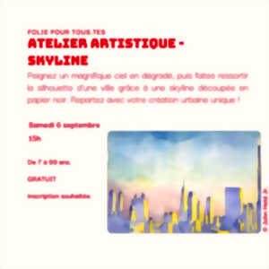 photo Atelier artistique Skyline à la Micro-Folie