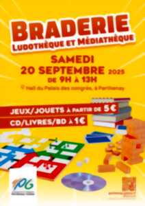 photo Braderie des médiathèques et de la ludothèque