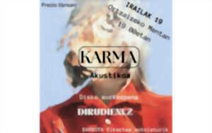 photo Présentation du disque Karma acoustique