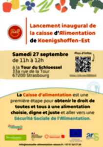 photo Lancement de la Caisse de l’alimentation à Koenigshoffen-Est