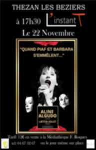 photo QUAND PIAF ET BARBARA S'EMMELENT