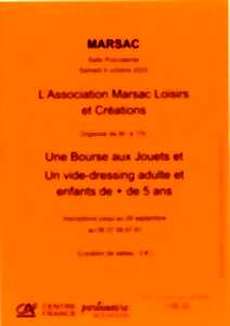 photo Bourse aux Jouets et Vide-Dressing