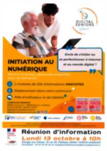 photo Réunion d'information - Atelier initiation au numérique
