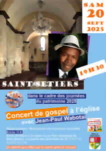 photo Concert de gospel avec Jean-Paul Wabotaï