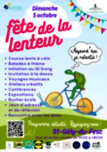 photo FÊTE DE LA LENTEUR
