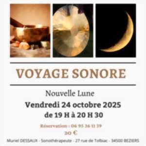 photo VOYAGE SONORE : NOUVELLE LUNE