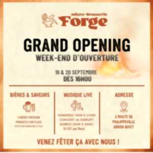 photo Grand Opening Micro-Brasserie Forge