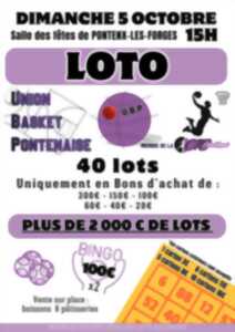 photo LOTO UNION BASKET PONTENAISE