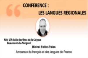photo Conférence : les langues régionales de M. Michel FELTIN-PALAS