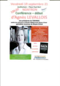 photo Conférence-débat d'Agnès Levallois