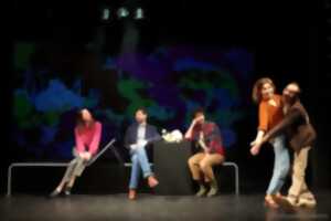 photo Théâtre : C’est pas facile d’être heureux quand on va mal