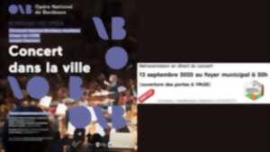 photo Retransmission en direct du Concert dans la ville