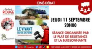 photo Ciné-débat - Le vivant qui se défend