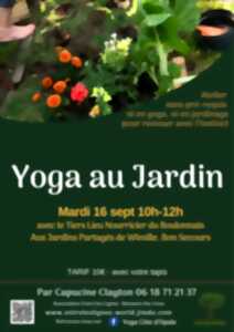 photo Capucine Clayton : Yoga au jardin