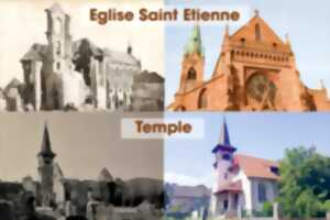 photo Double Centenaire : Église Saint-Étienne & Temple 1925 - 2025