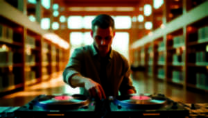 photo ATELIER - MIX SUR DISQUES VINYLES