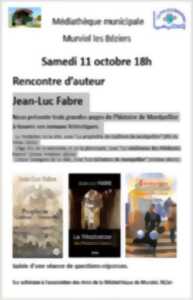 photo RENCONTRE D'AUTEUR/ JEAN-LUC FABRE