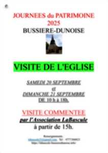 photo Journées du patrimoine : visite de l'Eglise