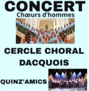 photo Concert : Choeurs d'hommes
