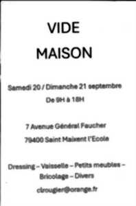 photo Vide Maison