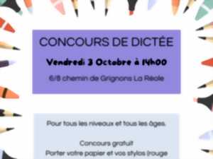 photo Concours de dictée