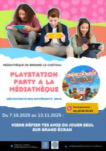 photo Playstation party à la médiathèque