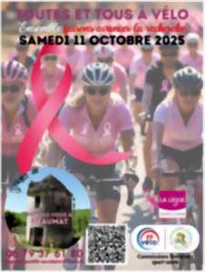 photo Octobre Rose à vélo