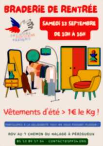 photo Braderie de rentrée du Secours populaire