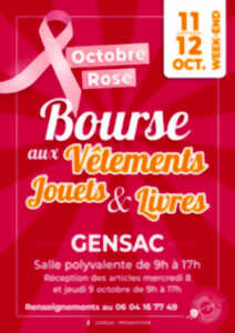 photo Bourse aux vêtements, jouets et livres pour l'octobre rose