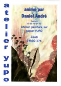 photo Atelier peinture sur papier yupo