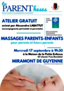photo Atelier : Massages parents-enfants