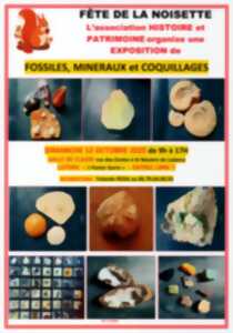 photo FÊTE DE LA NOISETTE ET EXPOSITION DE FOSSILES,MINÉRAUX ET COQUILLAGES