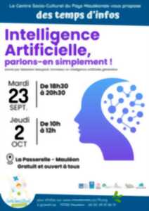 photo Atelier - L'Intelligence Artificielle, parlons-en simplement
