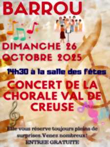 photo Concert de la Chorale val de Creuse